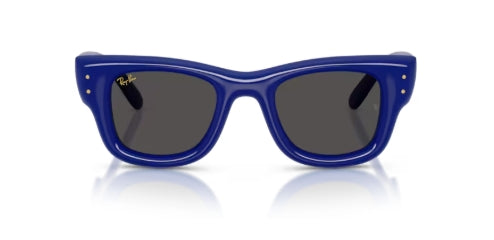Sonnenbrille RAY BAN - 0RB4940 - Wayfarer puffer 683387 - Blau - Größe(n) 47 (M)