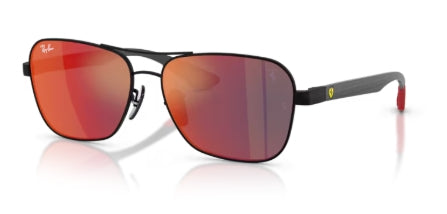 Sonnenbrille RAY BAN - 0RB8336M -F1186P - matt schwarz - Größe(n) 58 (XL)