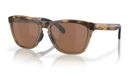 Sonnenbrille OAKLEY - 0OO9284 - Frogskins range - 928407 - Brown tortoise/brown smoke - Größe(n) 55 (L)