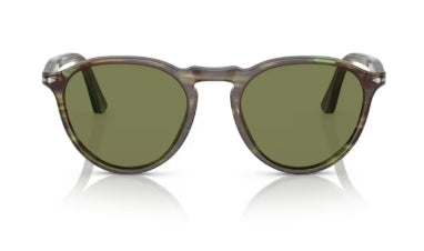 Sonnenbrille PERSOL - 0PO3286S - 11564E - Grün gestreift - Größe(n) 51 (S)