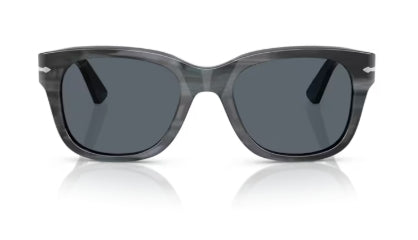 Sonnenbrille PERSOL - 0PO3372S - 1224R5 - Grau gestreift - Größe(n) 53 (L)
