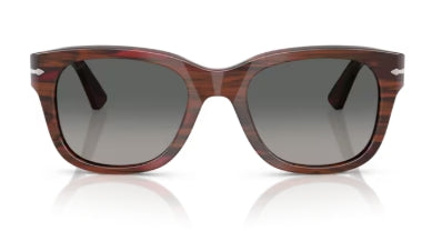 Sonnenbrille PERSOL - 0PO3372S - 122371 - Striped burgundy - Größe(n) 53 (L)