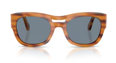 Sonnenbrille PERSOL - 0PO0064S - 960/56 - Braun gestreift - Größe(n) 54 (L)