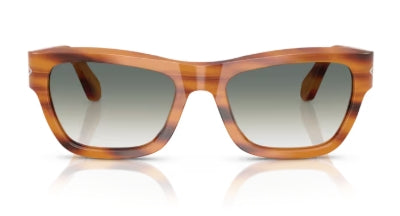 Sonnenbrille PERSOL - 0PO0091S - 960/3A - Braun gestreift - Größe(n) 56 (XL)
