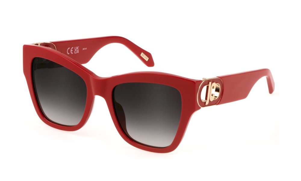 SJC037 - Sonnenbrille JUST CAVALLI- 06XX - SHINY FULL RED - Größe 54