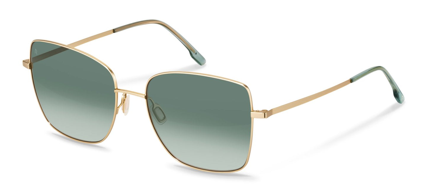 SONNENBRILLE RODENSTOCK - R1446 - sunglasses rodenstock - Farbe: A123 - gold, green
