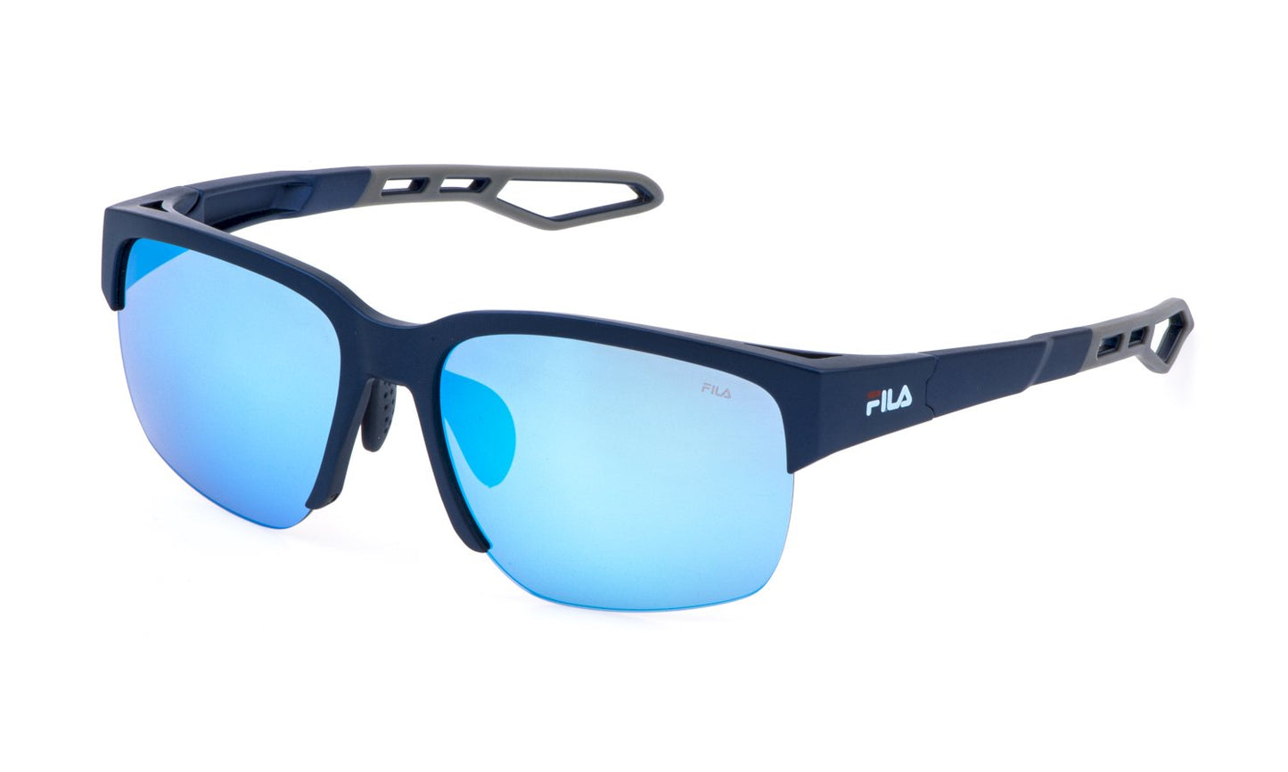 Sonnenbrille FILA - Sfia06 - sunglasses fila - Farbe: 7U4B - MATT METALLIC BLUE