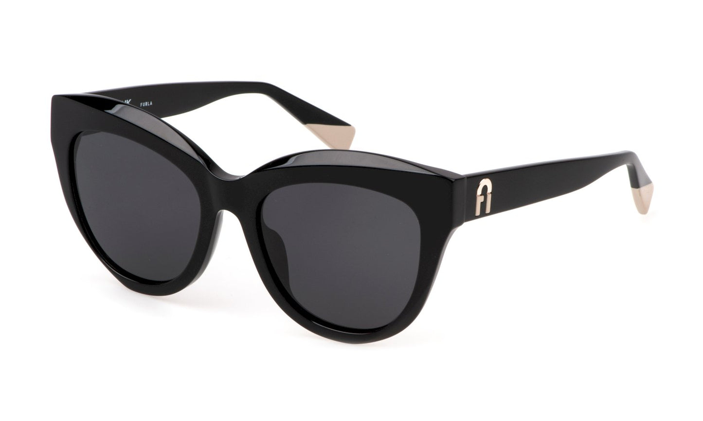 Sonnenbrille FURLA - Sfu780 - sunglasses furla - Farbe: 0700 - SHINY BLACK