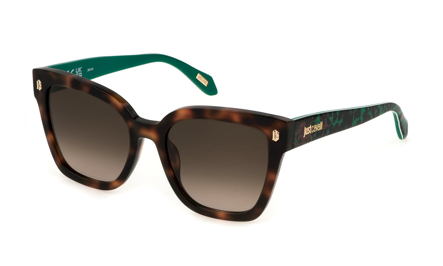 Sonnenbrille Just cavalli - Sjc044 - sunglasses just cavalli - Farbe: 09AJ - HAVANA BROWN
