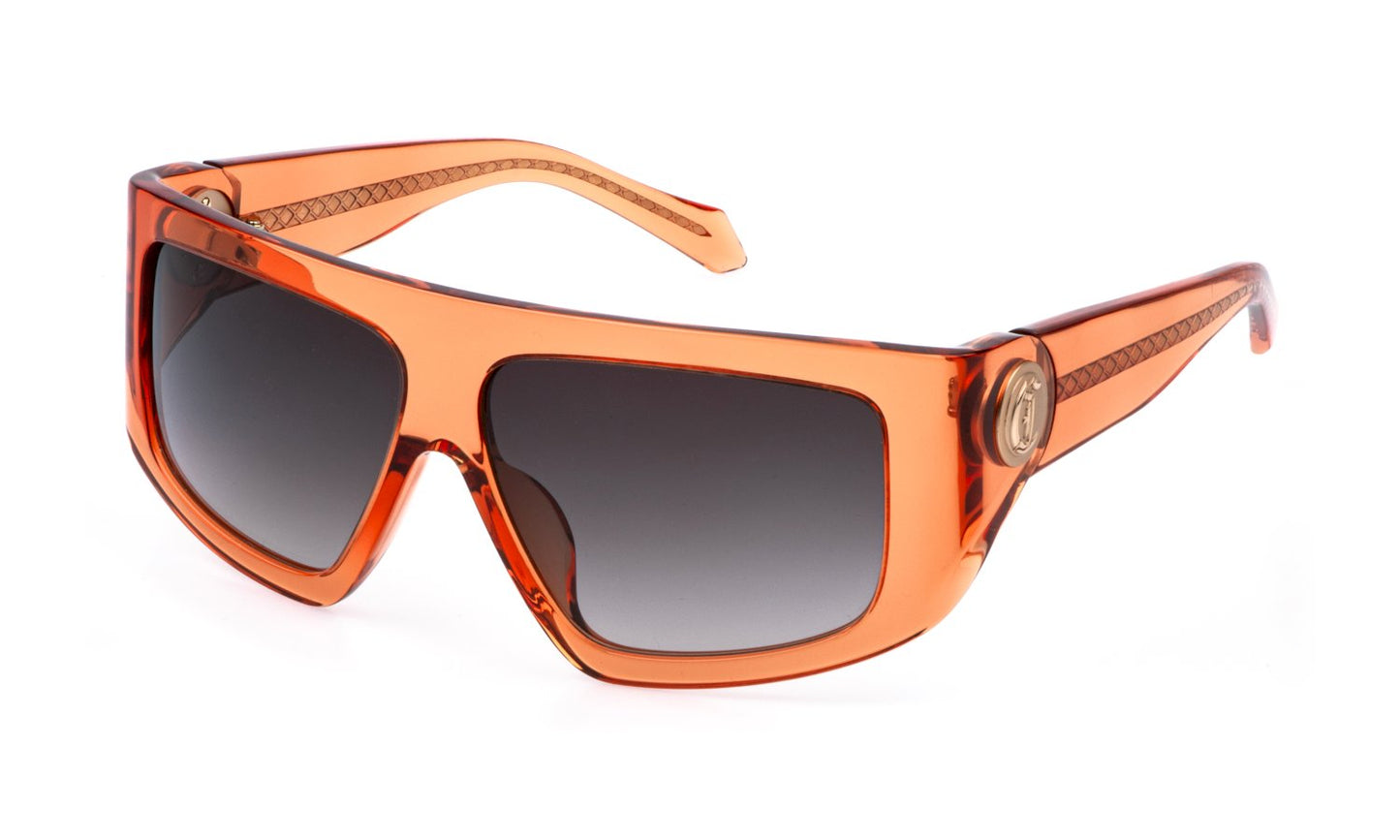 SONNENBRILLE JUST CAVALLI - Sjc145 - sunglasses just cavalli - Farbe: 06DD - SHINY TRANSP.ORANGE