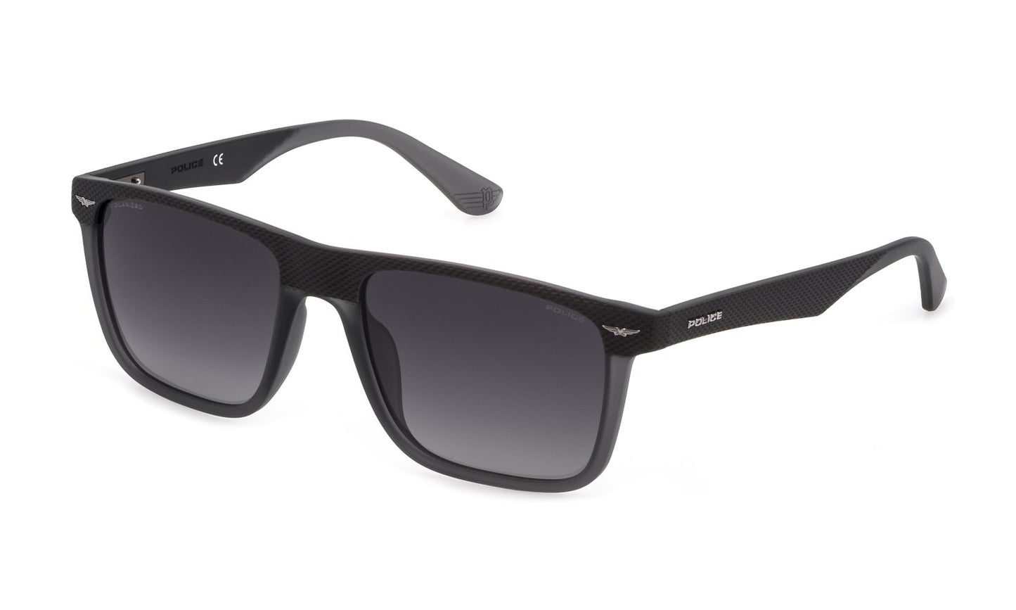 SPLE02 - Sonnenbrille POLICE - 968P - MATT DARK GREY - Größe 57