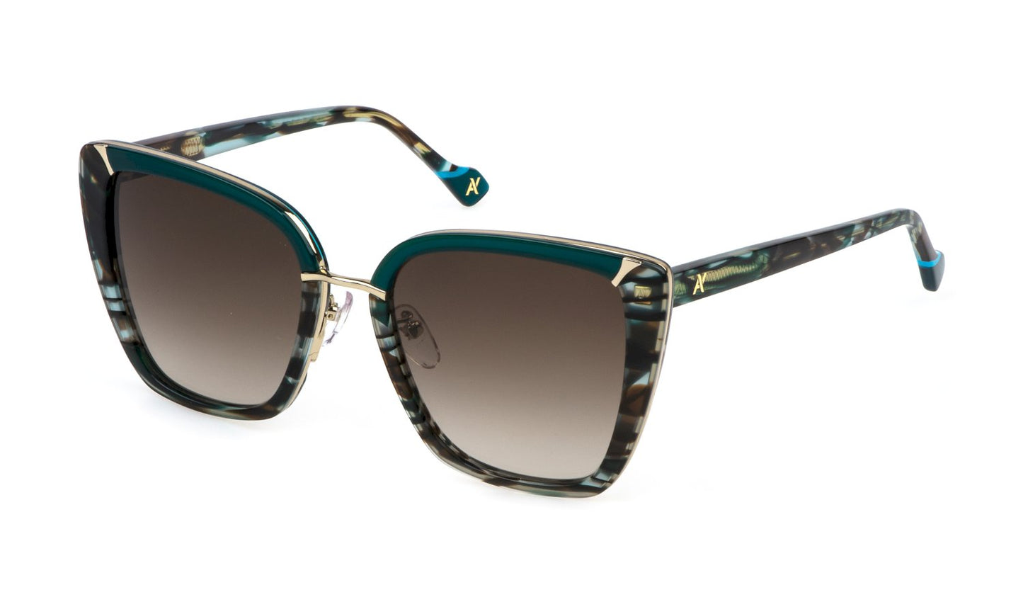 Sonnenbrille yalea - Sya156v - 0594 - SHINY LIGHT GOLD - Größe 54