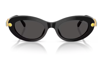 Sonnenbrille Swarovski 0SK6042 - 100187 - Schwarz - Größe(n) 53 (XXL)