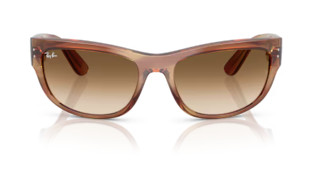 Sonnenbrille Ray Ban - 0RB2289 - Mega balorama - 140351 - Braun gestreift - Größe(n) 63 (XL)