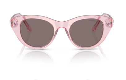 Sonnenbrille Swarovski - 0SK6025 - 30017N - Pink transparent - Größe(n) 47 (S)