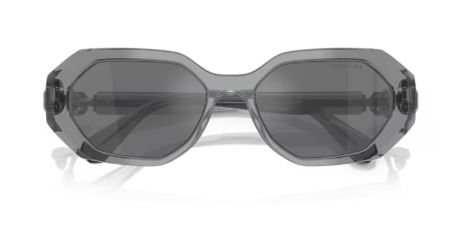 Sonnenbrille Swarovski- 0SK6028 - 10626G - Dunkelgrau transparent - Größe(n) 54 (S)