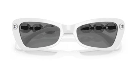 Sonnenbrille Swarovski- 0SK6033 - 105087 - Weiß - Größe(n) 54 (M)