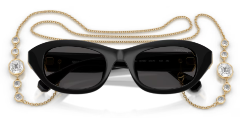 Sonnenbrille Swarovski- 0SK6036U - 107687 - Schwarz - Größe(n) 50 (XS)