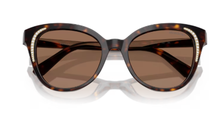 Sonnenbrille Swarovski- 0SK6031 - 100273 - Dunkelhavana - Größe(n) 53 (L)