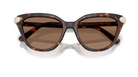 Sonnenbrille Swarovski- 0SK6039 - 100273 - Havana - Größe(n) 56 (L)