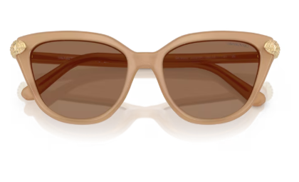 Sonnenbrille Swarovski- 0SK6039 - 2002OK - Beige milchig - Größe(n) 56 (L)