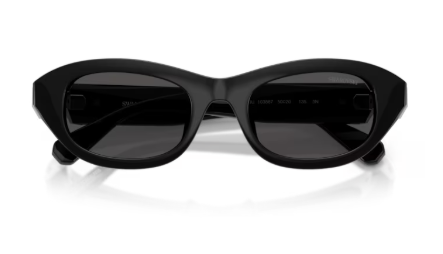 Sonnenbrille Swarovski - 0SK6036U - 103887 - Schwarz - Größe(n) 50 (XS)