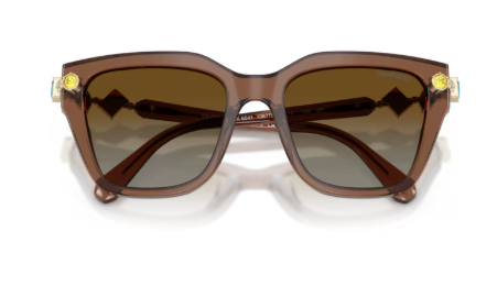 Sonnenbrille Swarovski- 0SK6041 - 1067T5 - Braun transparent - Größe(n) 53 (XL)