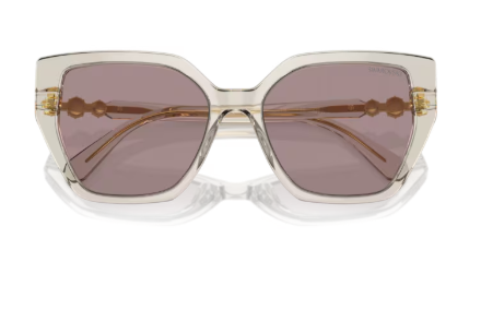 Sonnenbrille Swarovski 0SK6016 - 3003LA - Transparent beige - Größe(n) 56 (M)