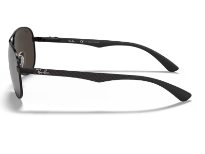 Sonnebrille Ray Ban- 0RB8313 002/K7 CARBON FIBRE - Schwarz- Größe: 61