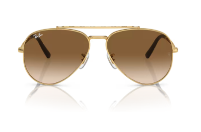 Sonnenbrille Ray Ban 0RB3625 - New aviator - 001/51 - Arista gold - Größe(n) 58 (L) - Sofort Lieferbar