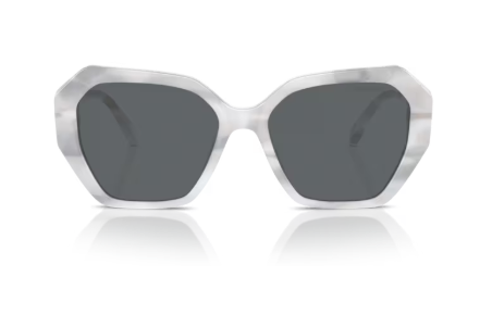 Sonnenbrille Swarovski 0SK6017 - 104287 - Weiß - Größe(n) 56 (M) - Glasfarbe Dunkelgrau