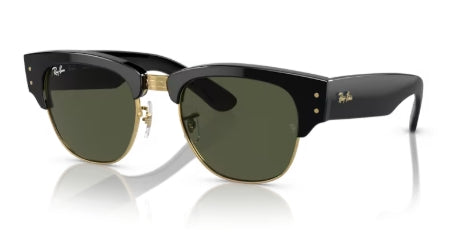 Sonnebrille RAY BAN - 0RB0316S - Mega clubmaster - 901/31 - Schwarz auf gold - Größe(n) 53 (XL)