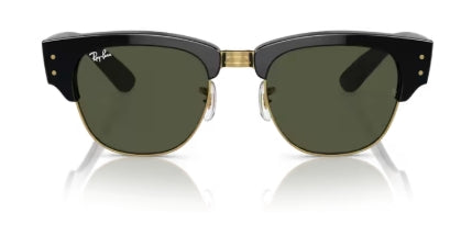 Sonnebrille RAY BAN - 0RB0316S - Mega clubmaster - 901/31 - Schwarz auf gold - Größe(n) 53 (XL)