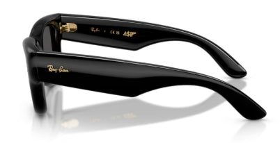 Sonnenbrille RAY BAN - 0RB4940 - Wayfarer puffer 601/87- Schwarz - Größe(n) 47 (M)