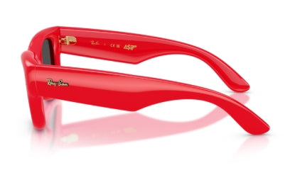 Sonnenbrille RAY BAN - 0RB4940 - Wayfarer puffer 683187- Rot - Größe(n) 47 (M)