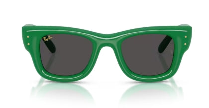 Sonnenbrille RAY BAN - 0RB4940 - Wayfarer puffer 683487 - Grün - Größe(n) 47 (M