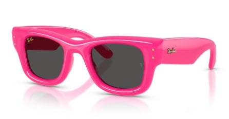 Sonnenbrille RAY BAN - 0RB4940 - Wayfarer puffer 683287- Fuchsiarot - Größe(n) 47 (M)