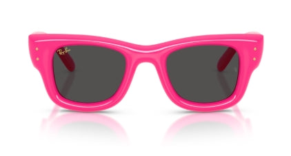 Sonnenbrille RAY BAN - 0RB4940 - Wayfarer puffer 683287- Fuchsiarot - Größe(n) 47 (M)