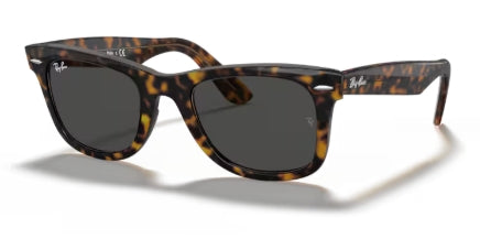 Sonnenbrille RAY BAN - 0RB2140 - Wayfarer 1292B1 - Havana auf braun transparent - Größe(n) 50 (L)