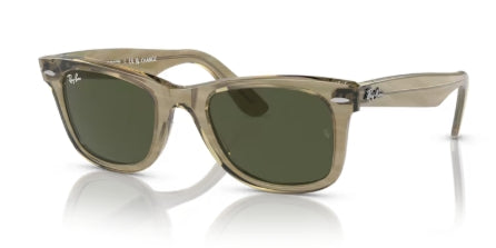 Sonnenbrille RAY BAN - 0RB2140 - Wayfarer - 138731 - Grau gestreift selbsttönend - Größe(n) 50 (L)