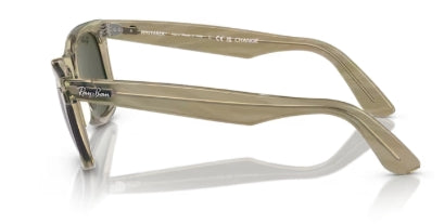 Sonnenbrille RAY BAN - 0RB2140 - Wayfarer - 138731 - Grau gestreift selbsttönend - Größe(n) 50 (L)