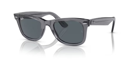 Sonnenbrille RAY BAN - 0RB2140 - Wayfarer -  Grau transparent - Größe(n) 50 (L)