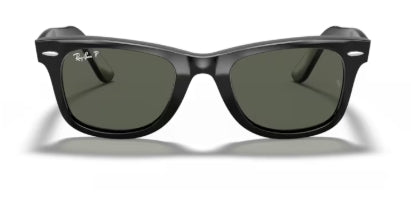 Sonnenbrille RAY BAN - 0RB2140 - Wayfarer - 901/58 - Schwarz - Glasfarbe Grün -Polarisiert - Größe(n) 54 (XXL)