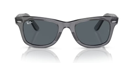 Sonnenbrille RAY BAN - 0RB2140 - Wayfarer -  Grau transparent - Größe(n) 50 (L)