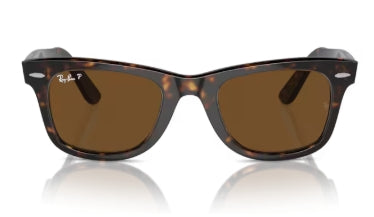 Sonnenbrille RAY BAN - 0RB2140 - Wayfarer 902/57 - Tortoise - Glasfarbe Braun  Größe(n) 50 (L)