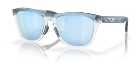 Sonnenbrille OAKLEY - 0OO9284 - Frogskins range - 928409 - Transparent stonewash - Größe(n) 55 (L)