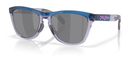 Sonnenbrille OAKLEY - 0OO9284 - Frogskins range 924816 - Transparentes blau matt - Größe(n) 55 (L)