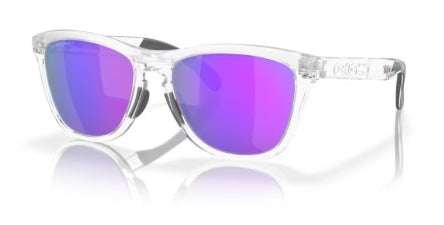 Sonnenbrille OAKLEY - 0OO9284 - Frogskins range - 928412 - Matt transparent - Größe(n) 55 (L)