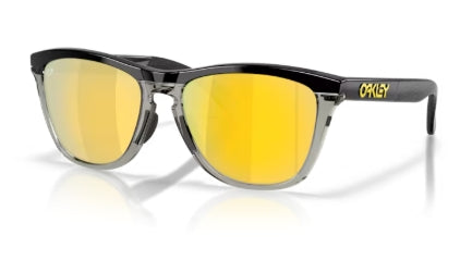 Sonnenbrille OAKLEY - 0OO9284 - Frogskins range - 928418 - Schwarz glänzend - Größe(n) 55 (L)