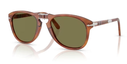 Sonnenbrille PERSOL - 0PO0714SM - Steve mcqueen - 96/P1 - Terra di siena - Größe(n) 54 (L)